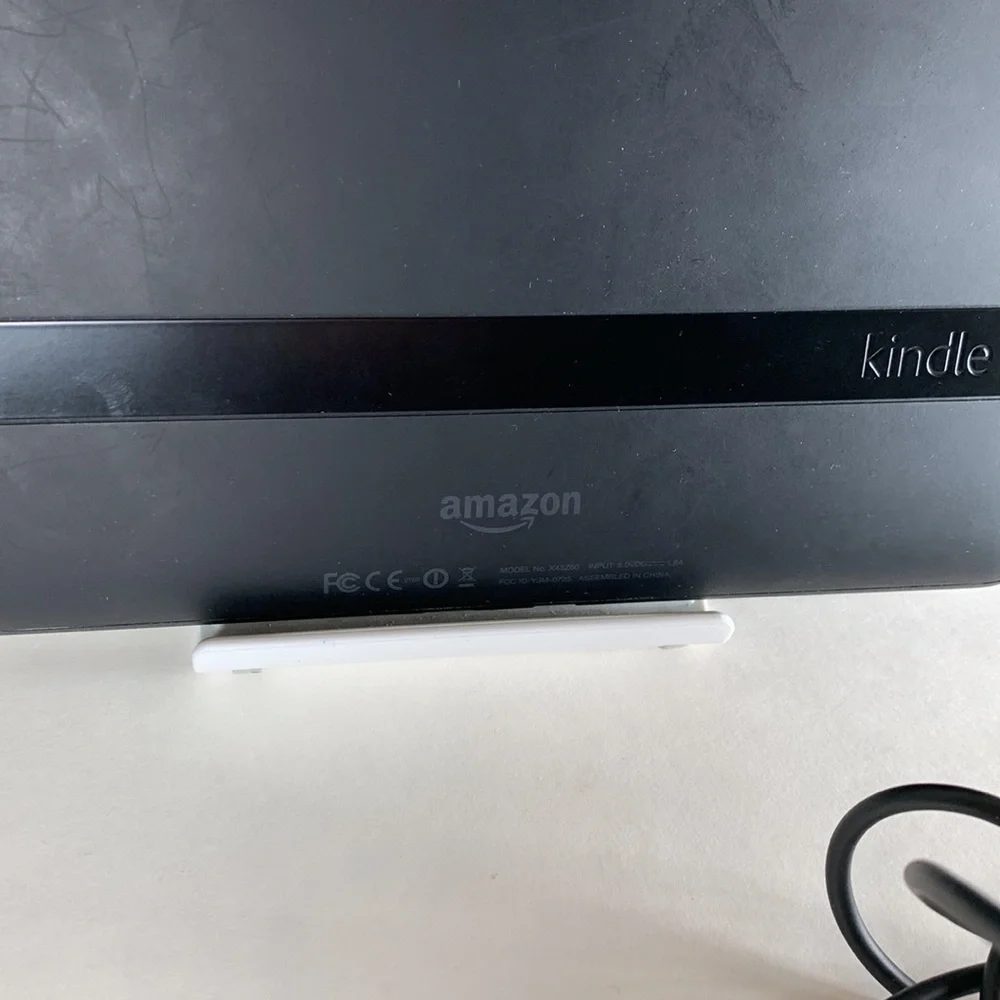 Amazon Black Kindle eBook Reader with USB Cable